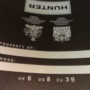 Hunter Boots, forest green, size 8.  Brand new, never worn